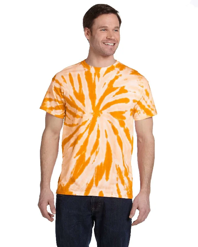 Weekend Offers That Shine Tie-Dye 100% Cotton Tie-Dyed T-Shirt | Twist Gold