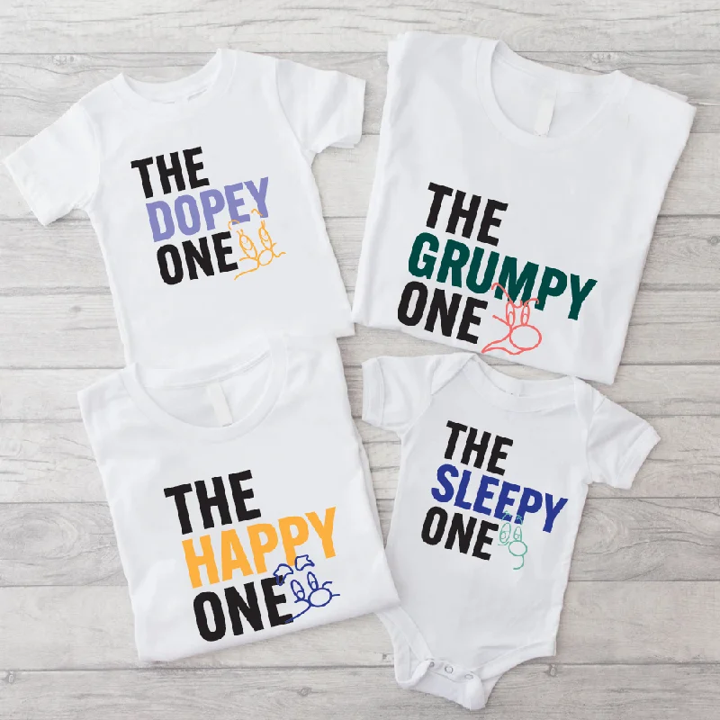 Super Bargain Family Traits Matching White T-shirts & Baby Vest