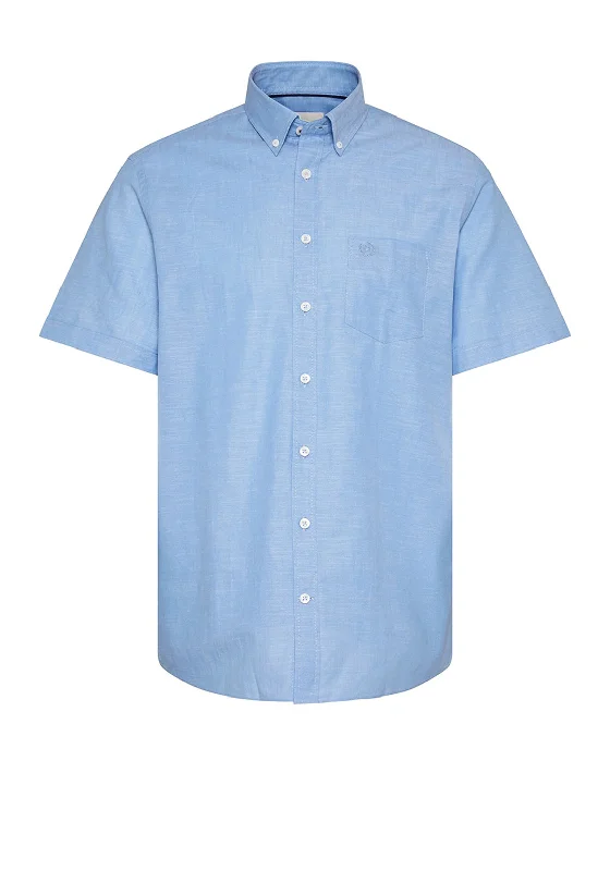 Stock Up Bugatti Short Sleeve Shirt, Blue