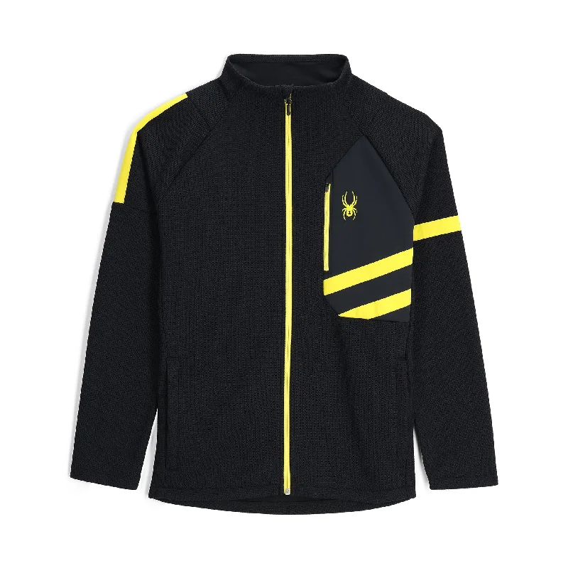 Unmissable Offer Mens Wengen Bandit Full Zip - Black