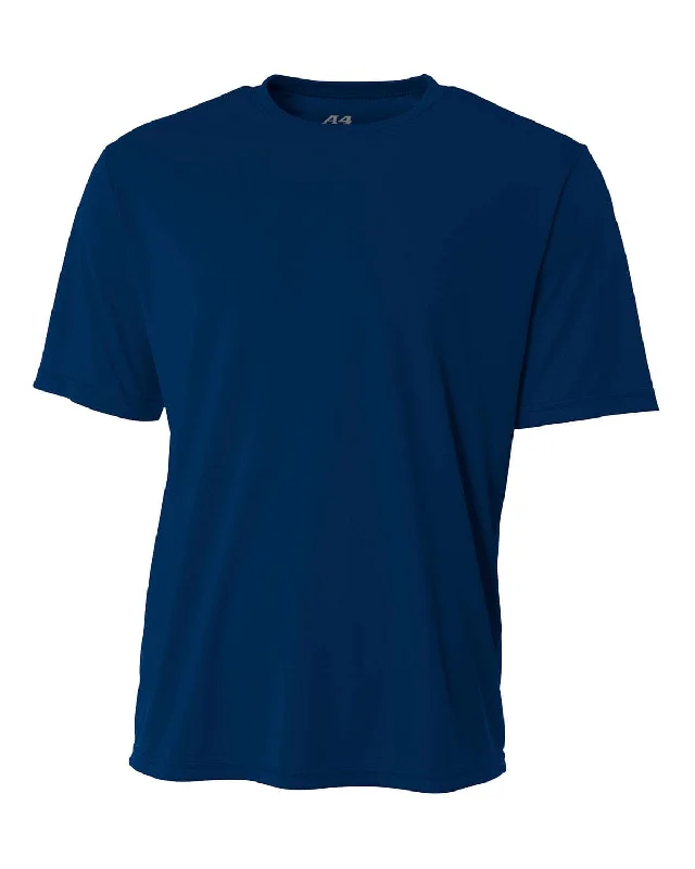 Mega Sale A4 Men's Cooling Performance T-Shirt | Navy