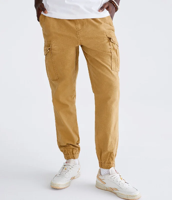 Weekend Bargains to Grab Aeropostale Men's Twill Cargo Joggers