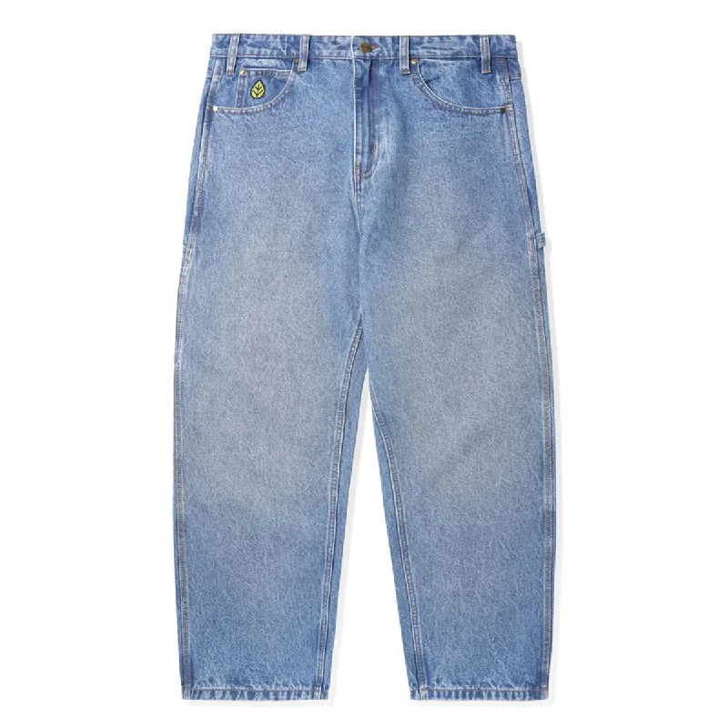 Weekend Deals That Amaze Butter Goods - Weathergear Heavy Weight Denim Jeans Worn Indigo