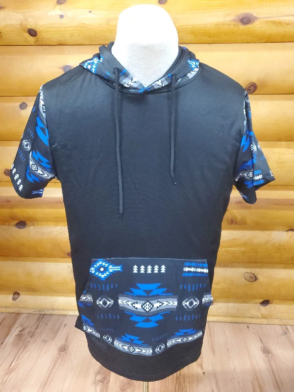 Black - Neon Blue