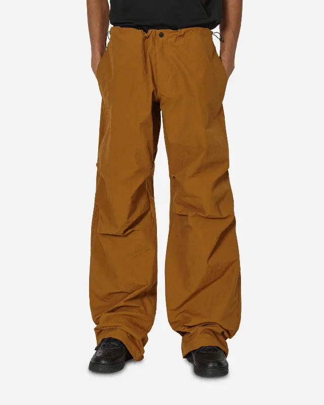 Savings Galore Parachute Pants Brown