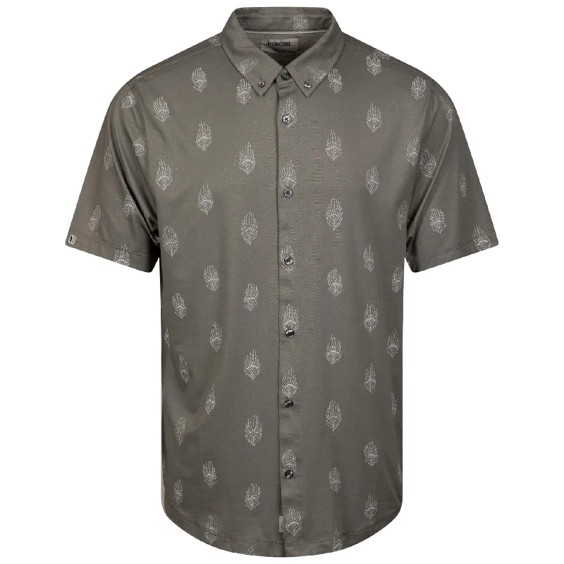 Weekend Offers That Excite Printed Astoria Polo Anchor/Heather Quills - SS24