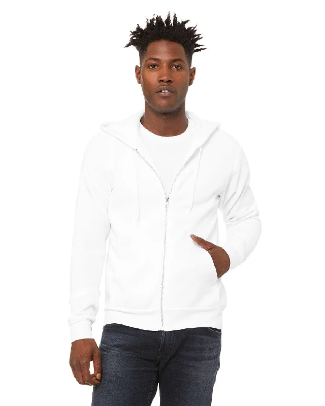 Weekend Savings Bonanza Bella+Canvas Unisex Poly-Cotton Fleece Full-Zip Hoodie | Dtg White Weekend Savings Bonanza Bella+Canvas Unisex Poly-Cotton Fleece Full-Zip Hoodie | Dtg White