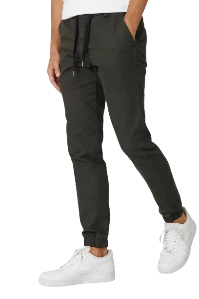 Hurry In Industrie - The Drifter Chino Pant - Highland Green