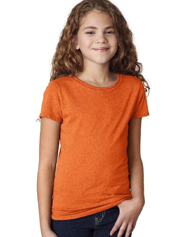 Factory Direct Sale Next Level Girls Princess CVC Tee | Orange