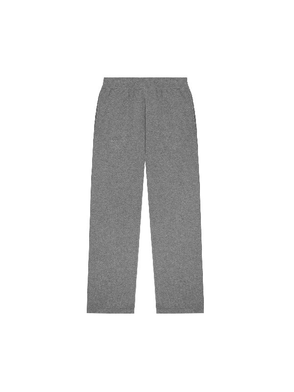 Stock Clearance Womens DNA Knitted Straight Leg Track Pants—grey marl