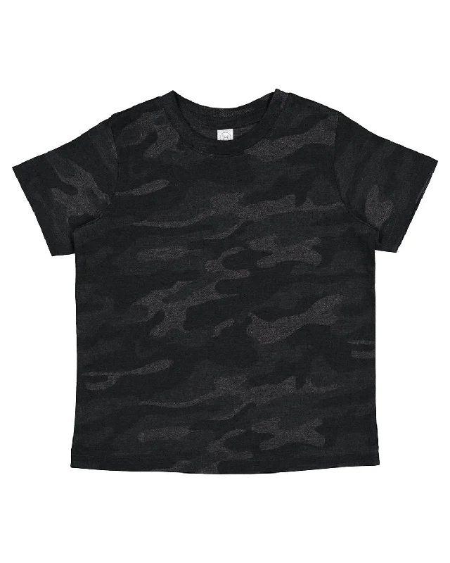 Weekend Savings Galore Rabbit Skins Toddler Fine Jersey T-Shirt | Storm Camo