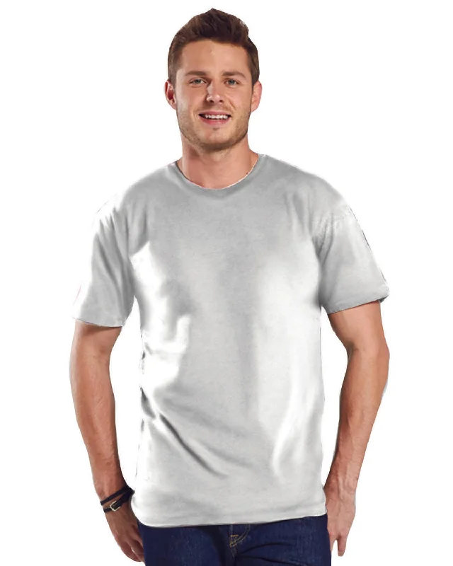 Shop and Save LAT Fine Jersey T-Shirt | Blended White