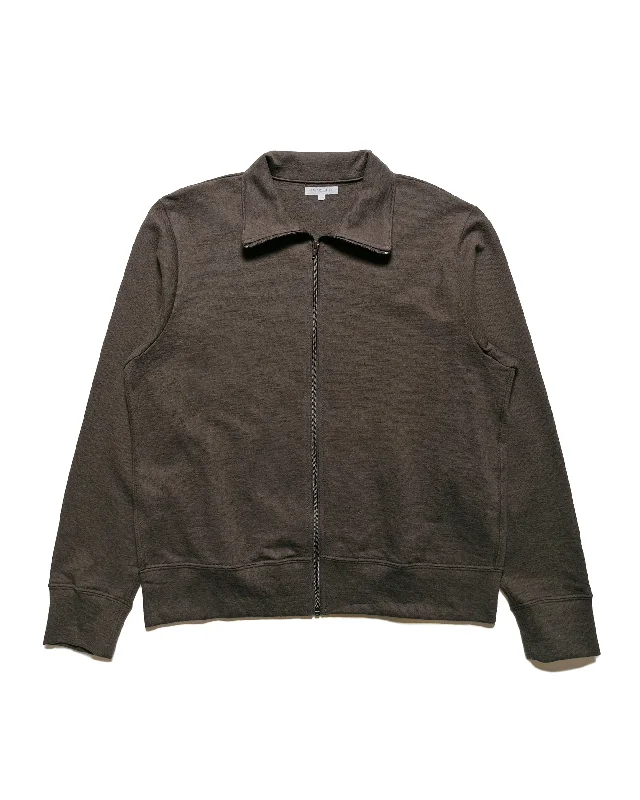 Online Exclusive Lady White Co. Textured Full Zip Bark