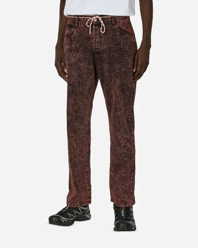 Weekend Discounts to Delight Acid Wash Lily Jeans Red