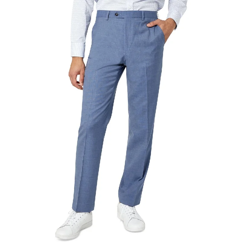 Price Reduction Mens Classic Fit Flat Front Suit Pants