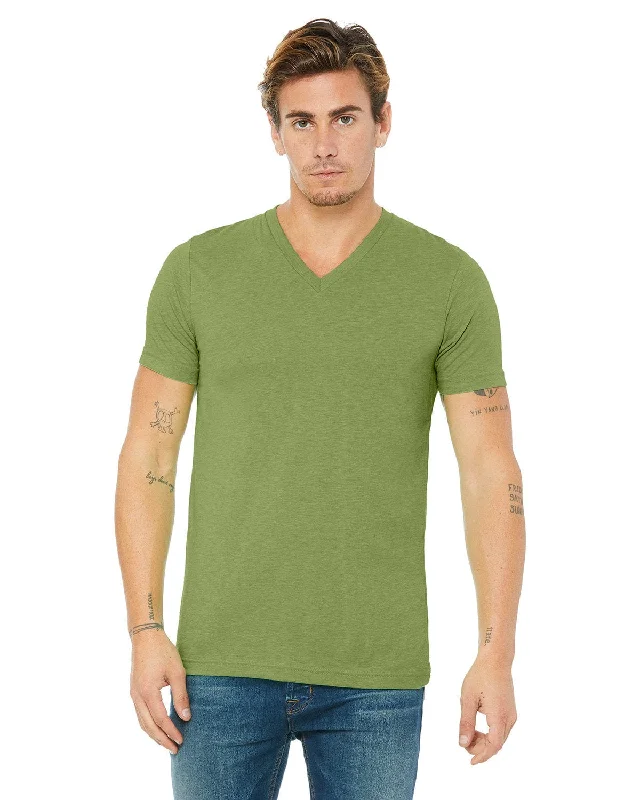 Exclusive Weekend Offers Inside Bella+Canvas Unisex V-Neck T-Shirt | Heather Green