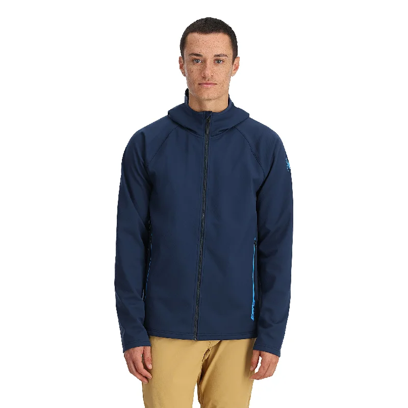 Price Rollback Mens Gridweb ShellFleece™ Hoodie - True Navy