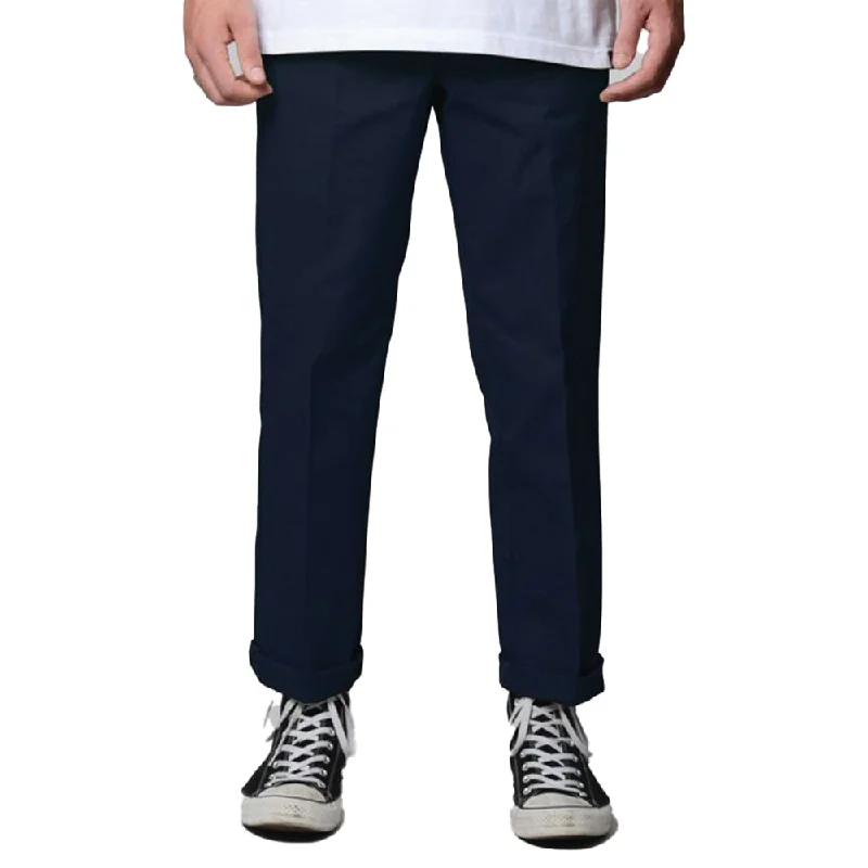 While Supplies Last Dickies - 873 Relaxed Slim Mens Pants Dark Navy