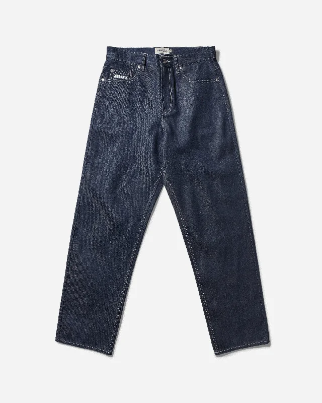 Blowout Deals Men's Five Pocket Denim Pants Blue