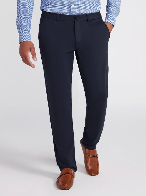 Lowest Price Eco Navy Blue Tech Myron Dress Pants