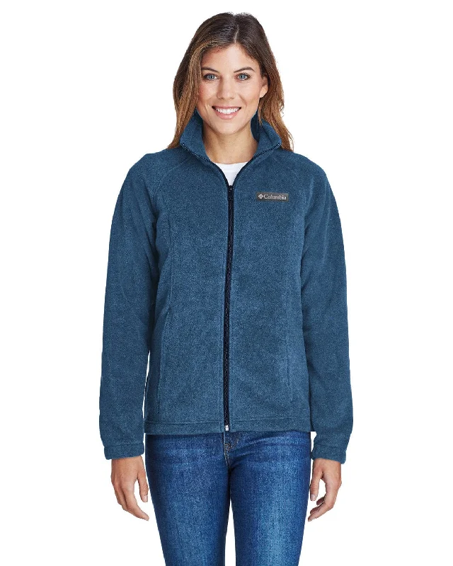 Amazing Deals Columbia Ladies Benton Springs Full-Zip Fleece | Columbia Navy