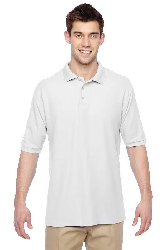Weekend Savings Spectacle Jerzees Mens Easy Care Moisture Wicking Short Sleeve Polo Shirt - White - Closeout Weekend Savings Spectacle Jerzees Mens Easy Care Moisture Wicking Short Sleeve Polo Shirt - White - Closeout