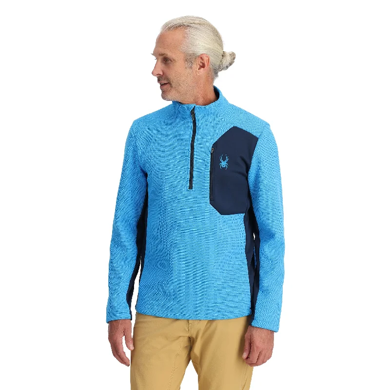 Daily Deals Mens Bandit Half Zip - Aether Blue