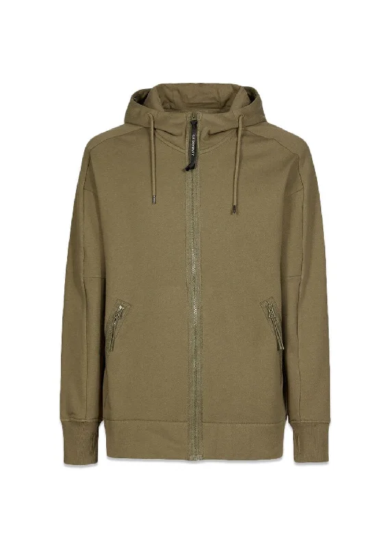 Loyalty Reward Sweatshirts-Hooded Open - Lead Grey