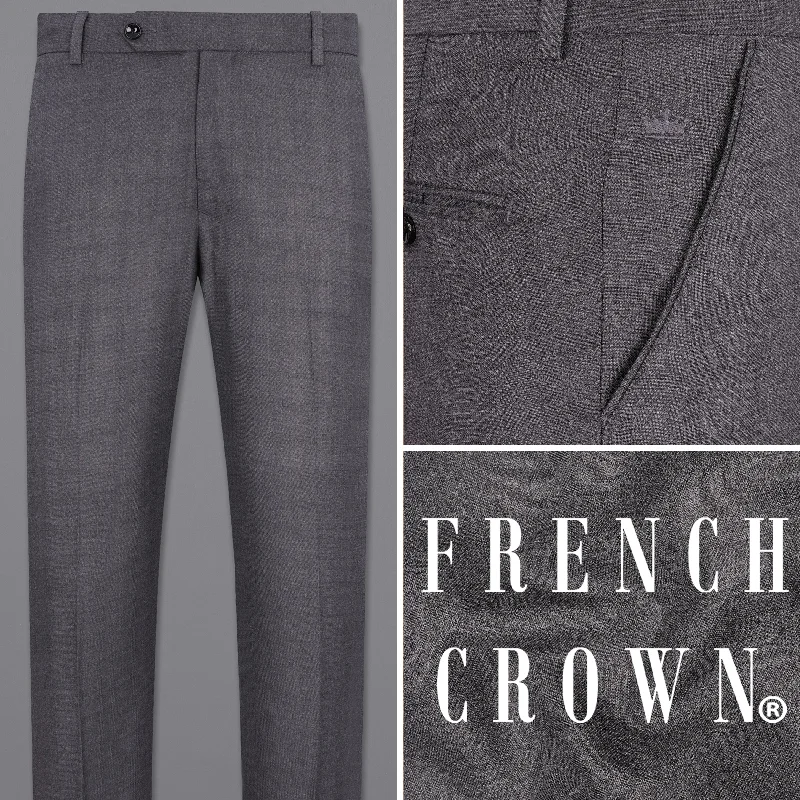 Unbeatable Prices Gravel Gray Textured Pant