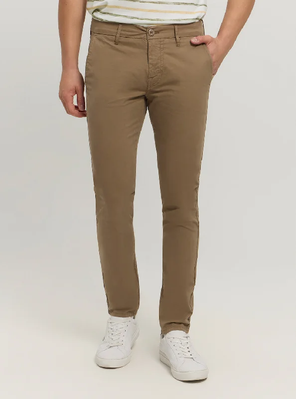 Special Discount Brown Daniel Skinny Chino Pants