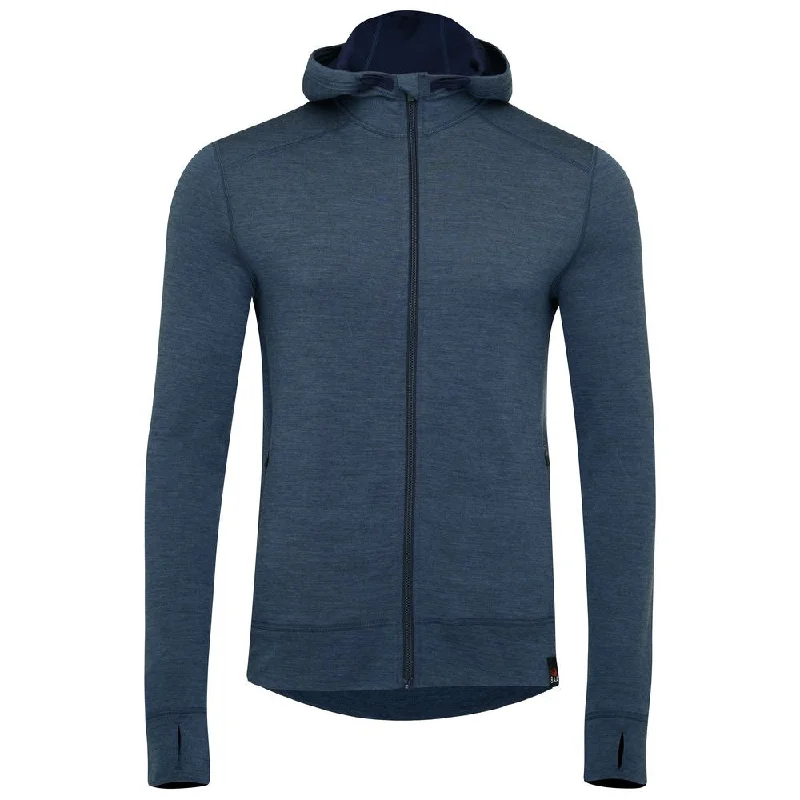 Midnight Madness Mens Merino 260 Casual Hoodie (Denim)