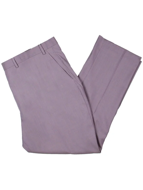 Price Cut Mens Wool Blend Classic Fit Suit Pants