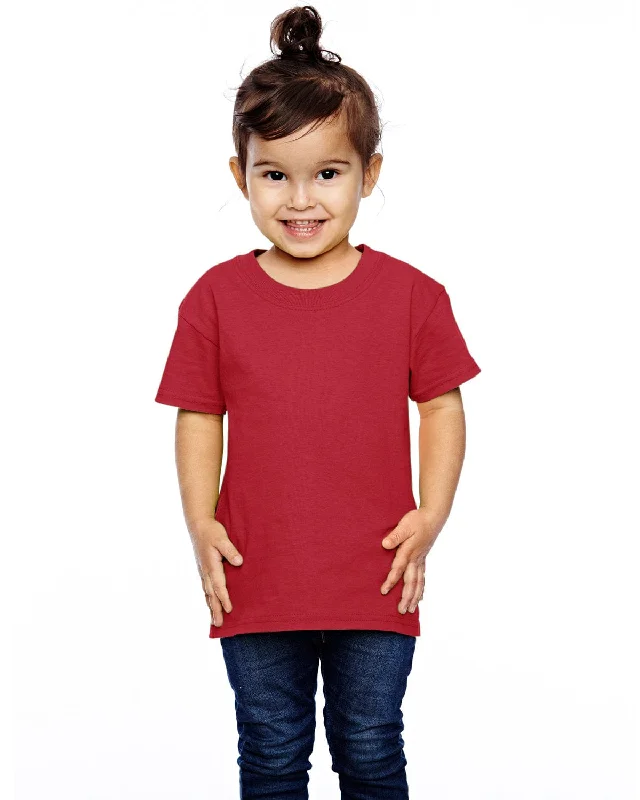 Sale Event Fruit of the Loom Toddler 100% Heavy Cotton T-Shirt | True Red