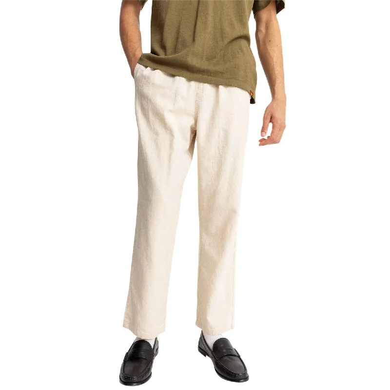 Extra Discount Rhythm Linen Jam Pants - Bone