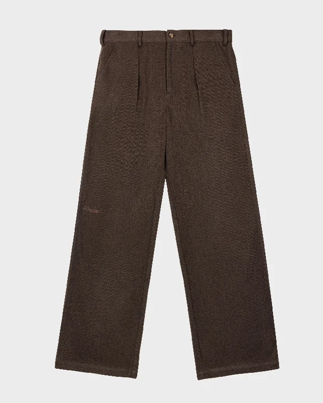 Daily Special Soho Pleated Pants Brown