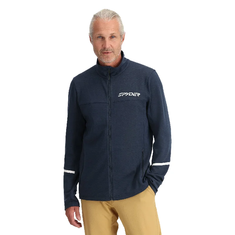 Huge Savings Mens Speed Fleece Full Zip - True Navy