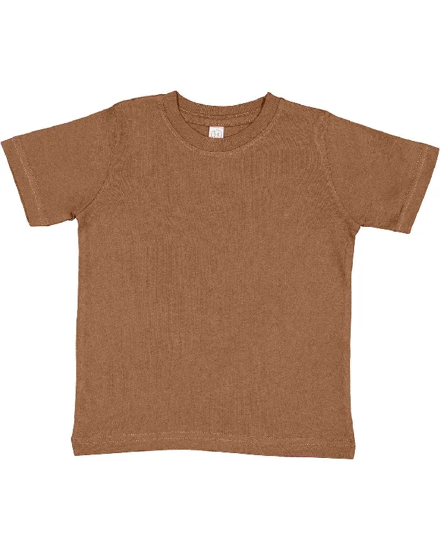 Great Deal Rabbit Skins Toddler Fine Jersey T-Shirt | Coyote Brown