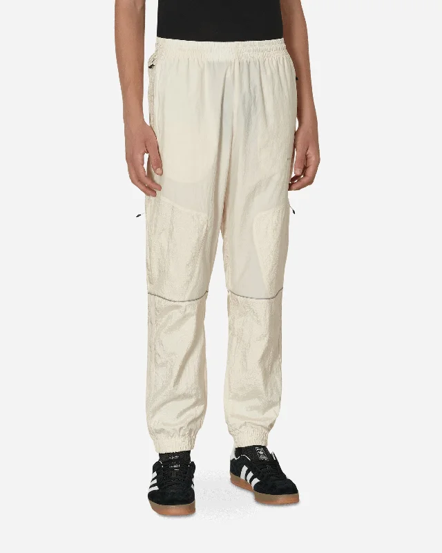 Special Buy Reveal Material Mix Track Pants White