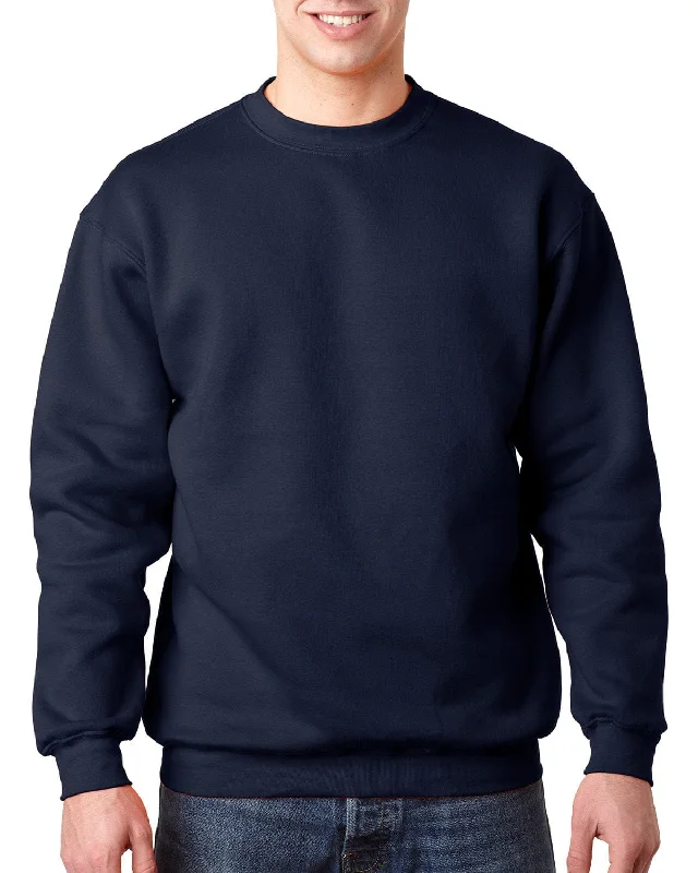 Unmissable Offer Bayside USA Made Crewneck Fleece | Navy