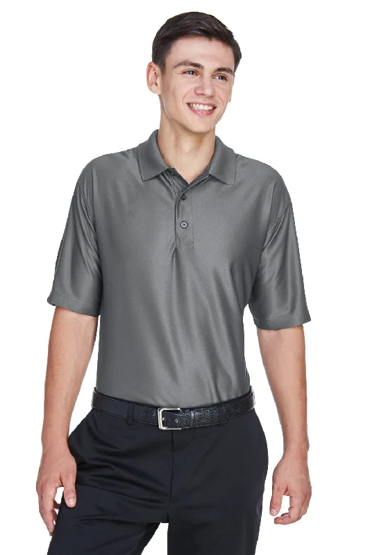 Weekend Discounts to Enjoy UltraClub Mens Cool & Dry Elite Performance Moisture Wicking Short Sleeve Polo Shirt - Charcoal Grey Weekend Discounts to Enjoy UltraClub Mens Cool & Dry Elite Performance Moisture Wicking Short Sleeve Polo Shirt - Charcoal Grey