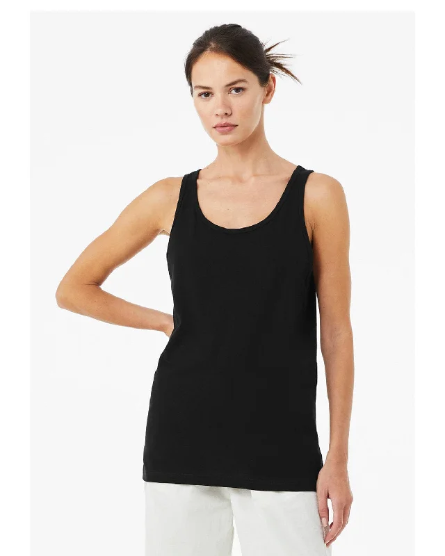 Get It Before It’s Gone Bella+Canvas Unisex Heather CVC Tank | Solid Blk Blend