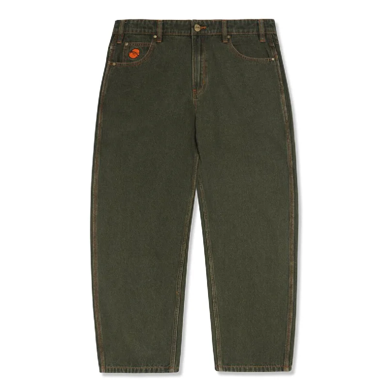 Weekend Specials to Savor Butter Goods - Santosuosso Denim Jeans Dark Army Wash