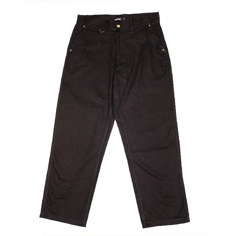 Unbeatable Prices Theories Herringbone Hunting Trousers Black