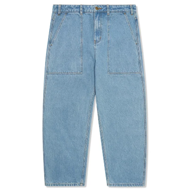 Fantastic Offers Butter Goods - Patch Pocket Denim Jeans Washed Indigo