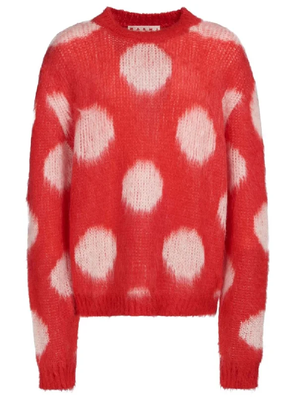 Loyalty Reward Polka-Dot Knitted Jumper