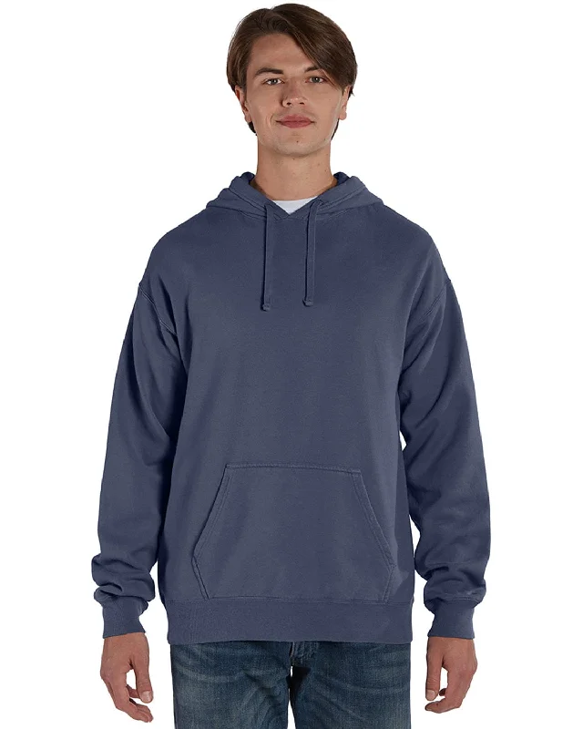 Act Fast ComfortWash by Hanes Pullover Hooded Sweatshirt | Anchor Slate
