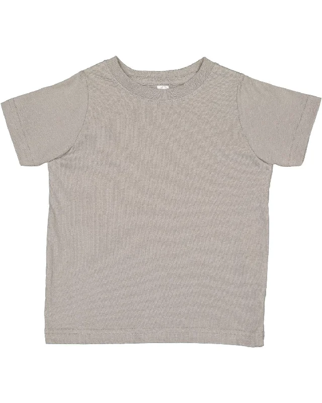 Super Savings Rabbit Skins Toddler Fine Jersey T-Shirt | Titanium