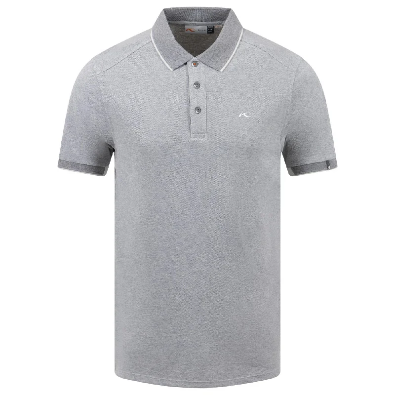 Weekend Discounts to Snag Stan Polo Grey Melange - AW24