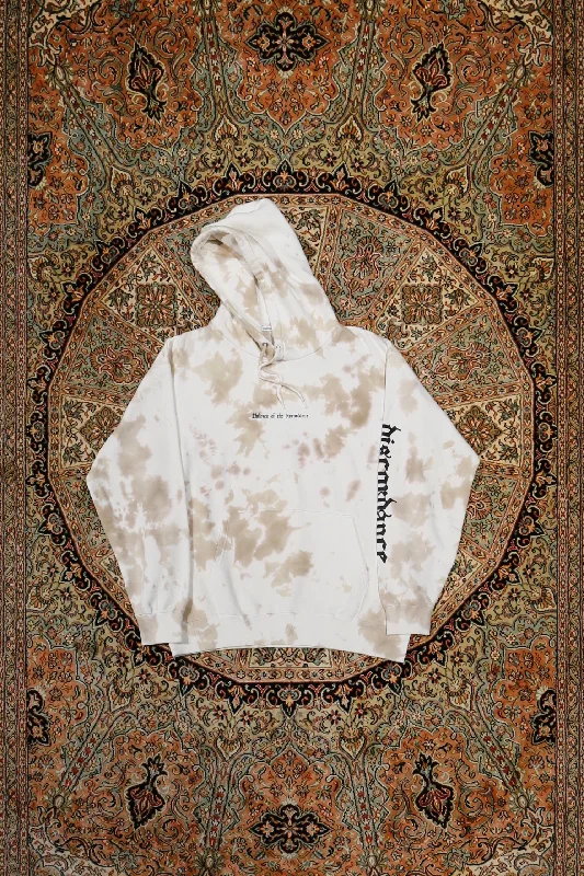Buy Now Children of the discordance HAND DYEING & LOGO PRINT HOODIE (BEIGE)