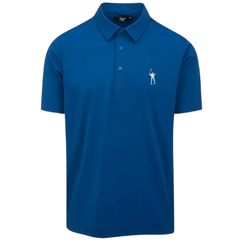 Weekend Discounts Worth Grabbing Snap Placket Polo True Navy - SU24